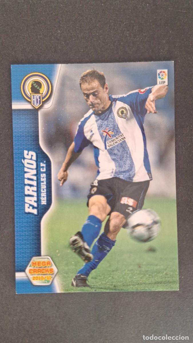 Fu&szlig;ball-Sticker: L1 FARINOS HERCULES C. F. 136 PANINI MEGACRACKS 2010 2011 10 11