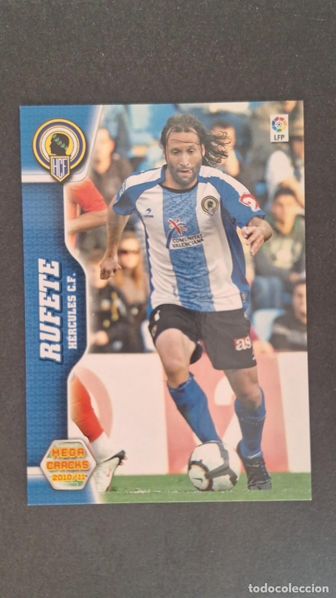 Fu&szlig;ball-Sticker: L1 RUFETE HERCULES C. F. 137 PANINI MEGACRACKS 2010 2011 10 11