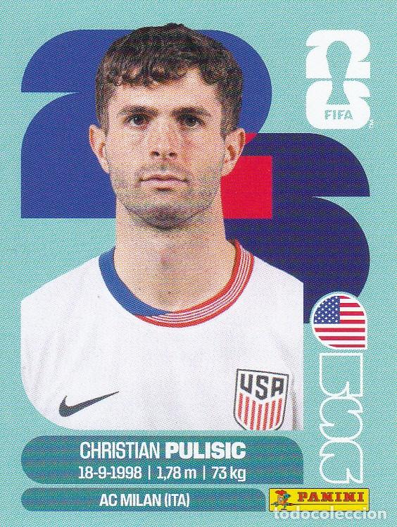 Cartes &agrave; collectionner de Football: FIFA WORLD CUP 2026 * PULISIC N&ordm; 16 * DE USA - NUEVO DE SOBRE (A-18)
