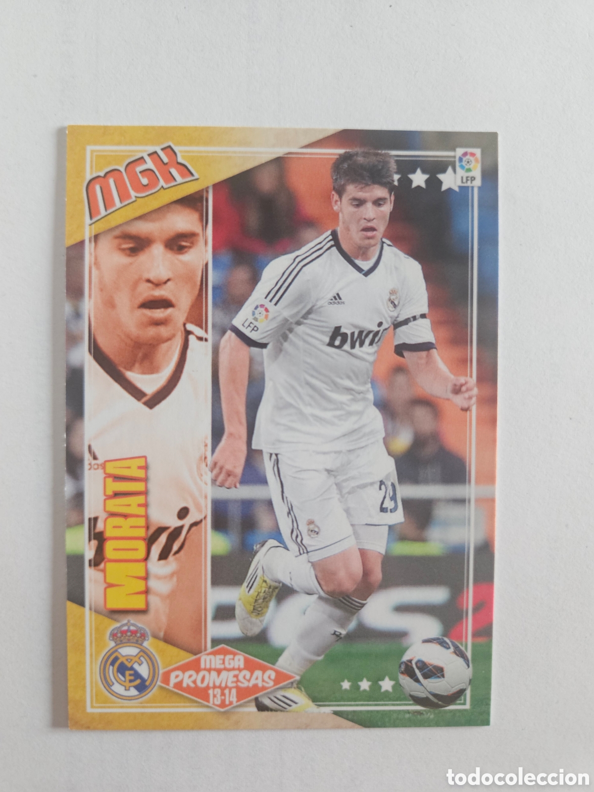 Cartes &agrave; collectionner de Football: MORATA 413 MEGA PROMESAS 413 (REAL MADRID) PANINI MEGACRACKS 2013-2014 13 14 CROMO CARTA