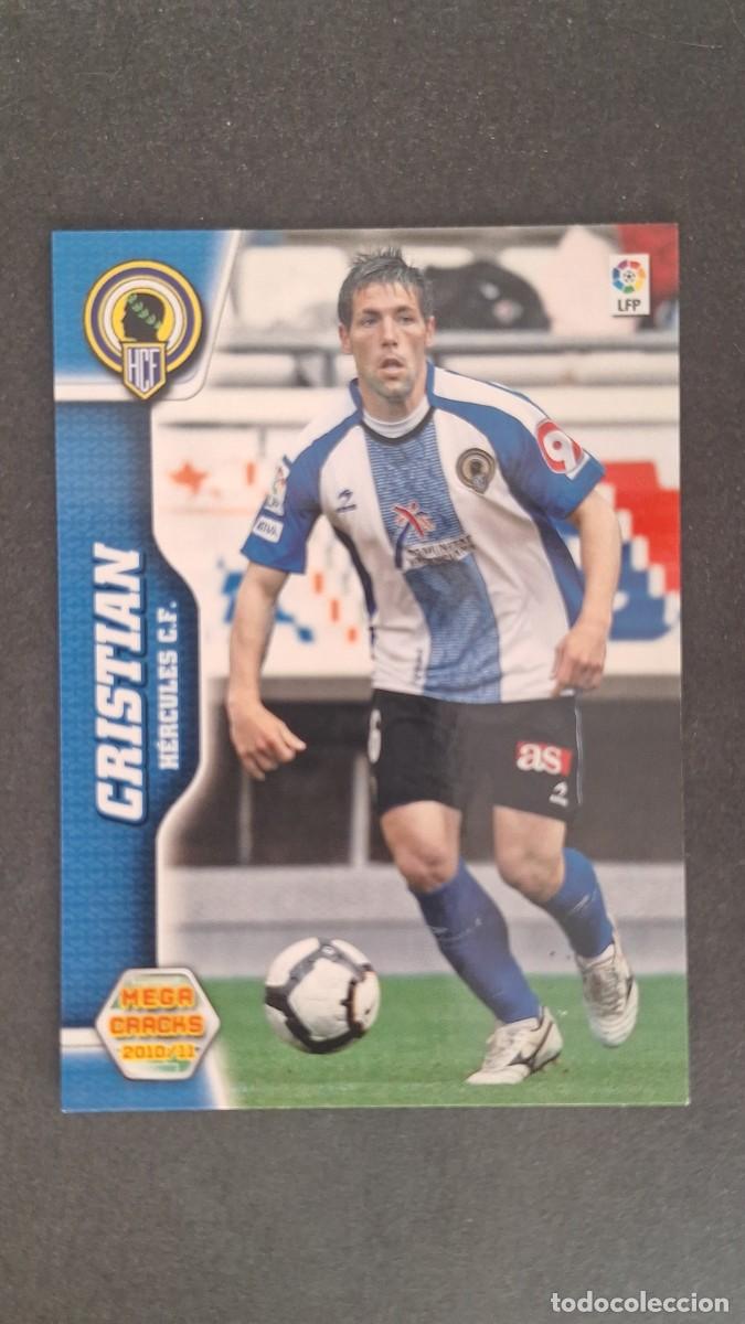Cromos de Futebol: L1 CRISTIAN HERCULES C. F. 139 PANINI MEGACRACKS 2010 2011 10 11