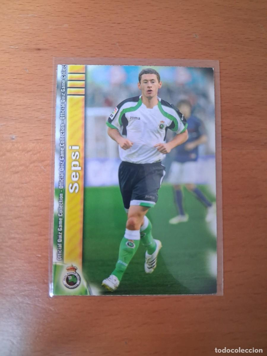 Cromos de Futebol: Mundicromo Official Quiz Game Collection 2009 2010 Real Racing Club de Santander 303 Sepsi