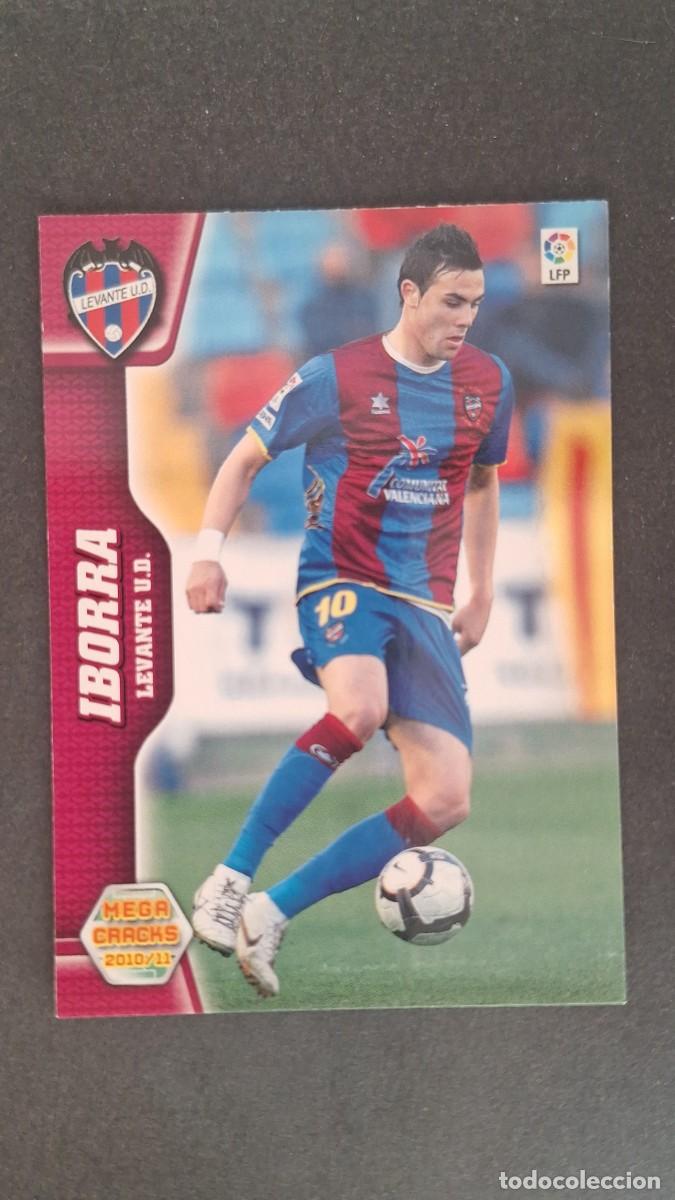 Football Stickers: L1 IBORRA LEVANTE U. D. 154 PANINI MEGACRACKS 2010 2011 10 11