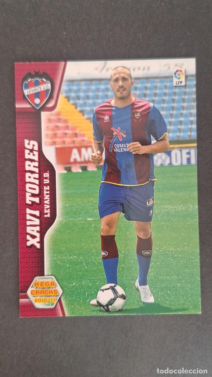 Football Stickers: L1 XAVI TORRES LEVANTE U. D. 155 PANINI MEGACRACKS 2010 2011 10 11