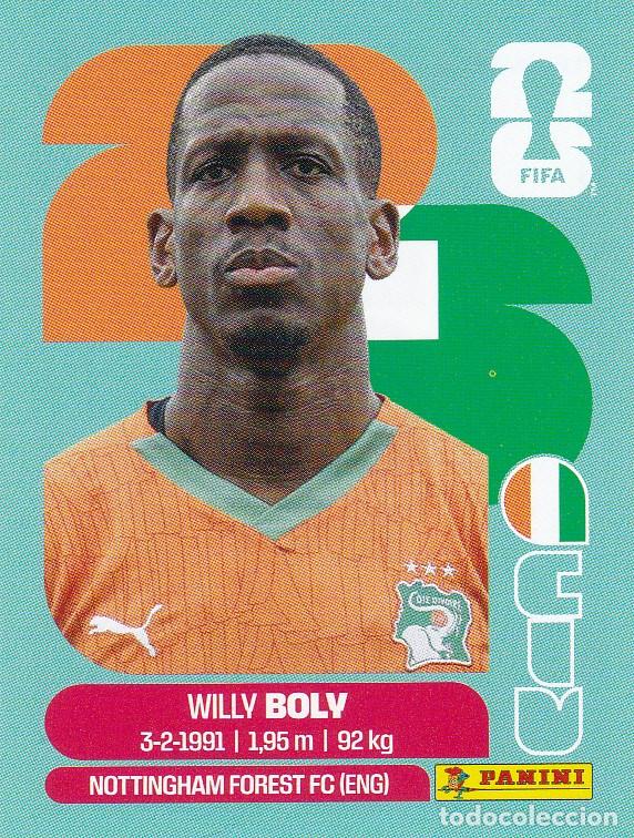 Football Stickers: FIFA WORLD CUP 2026 * WILLY BOLY N&ordm; 7 * DE COSTA DE MARFIL - NUEVO DE SOBRE (A-18)
