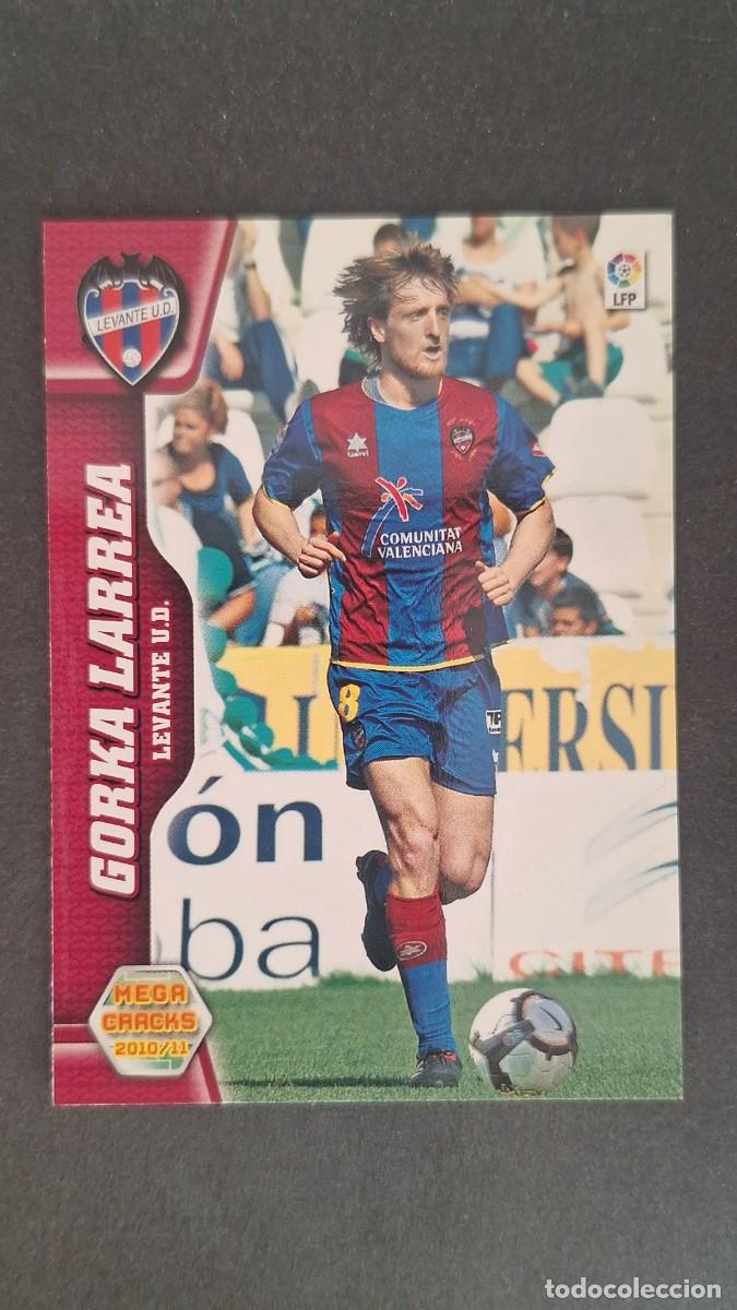 Football Stickers: L1 GORKA LARREA LEVANTE U. D. 156 PANINI MEGACRACKS 2010 2011 10 11