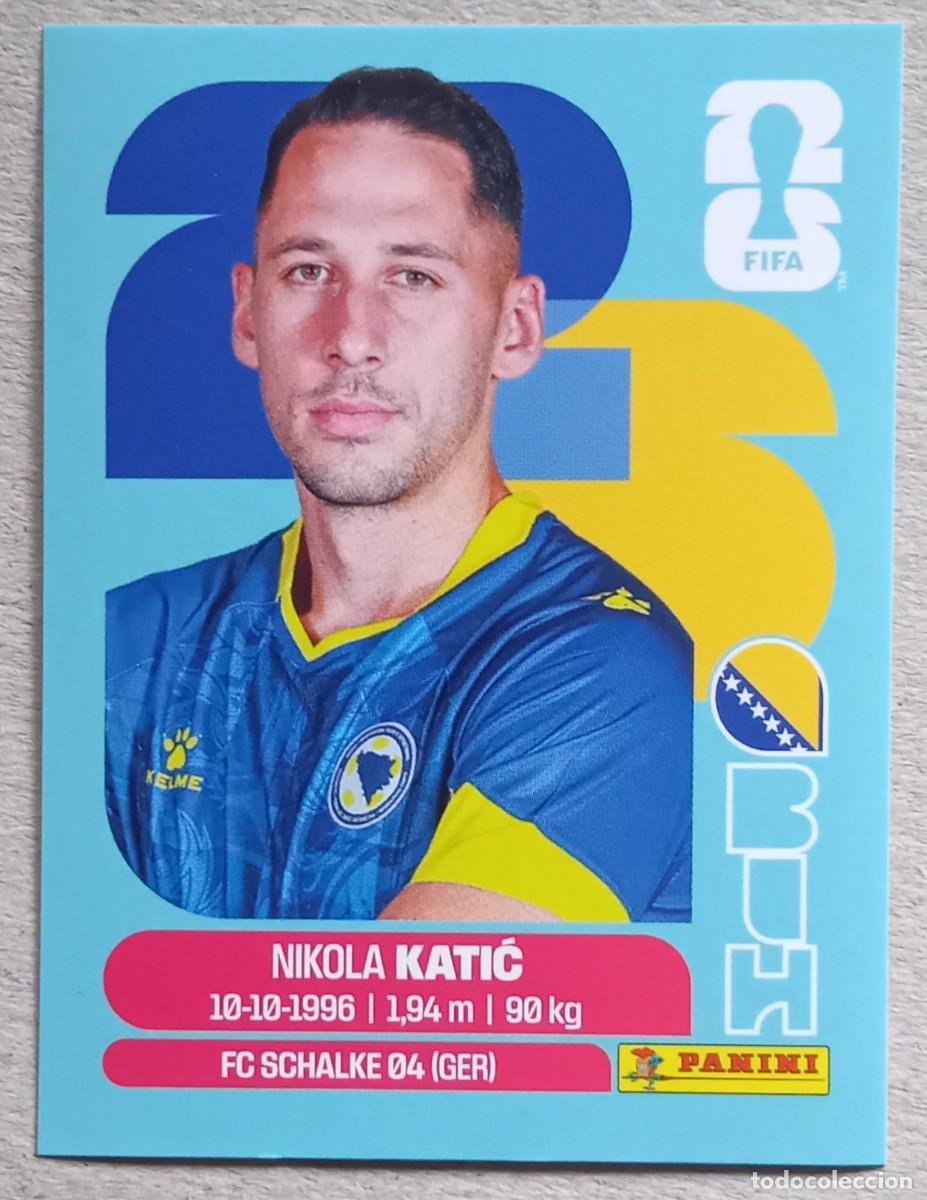 Football Stickers: Figurina Panini 2026 Cromo World Cup Usa Mundial 2026 Nikola Katic Bosnia n BIH 7