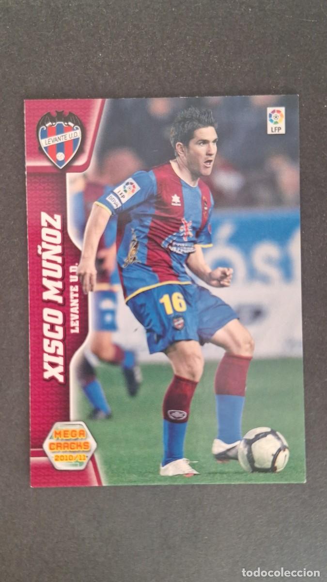 Football Stickers: L1 XISCO MU&Ntilde;OZ LEVANTE U. D. 157 PANINI MEGACRACKS 2010 2011 10 11