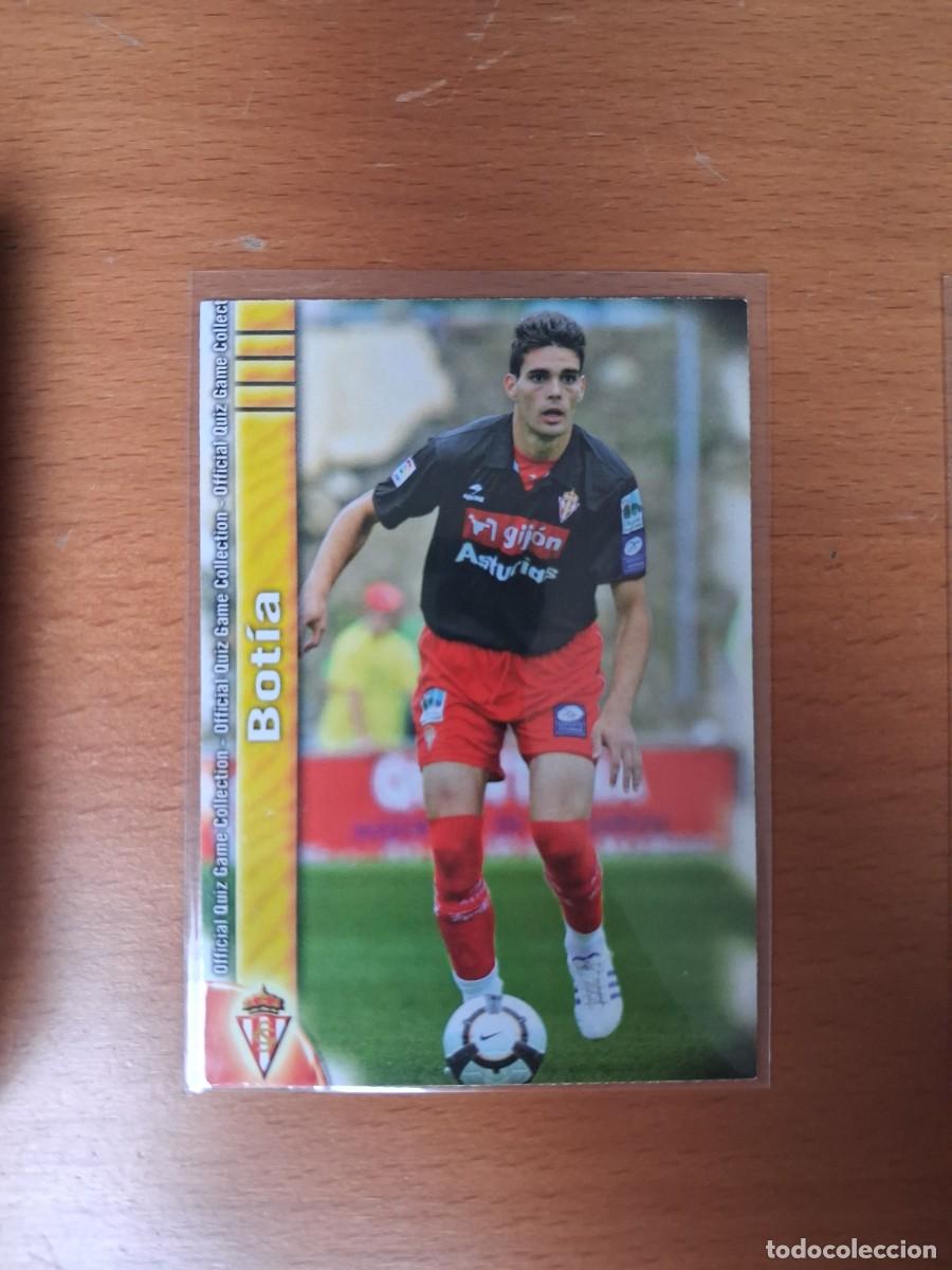 Football Stickers: Mundicromo Official Quiz Game Collection 2009 2010 Real Sporting de Gijon 357 Botia