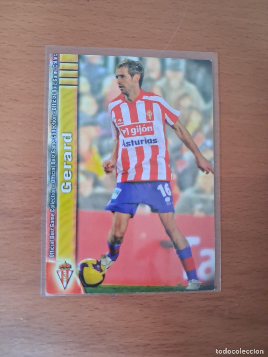 Football Stickers: Mundicromo Official Quiz Game Collection 2009 2010 Real Sporting de Gijon 359 Gerard
