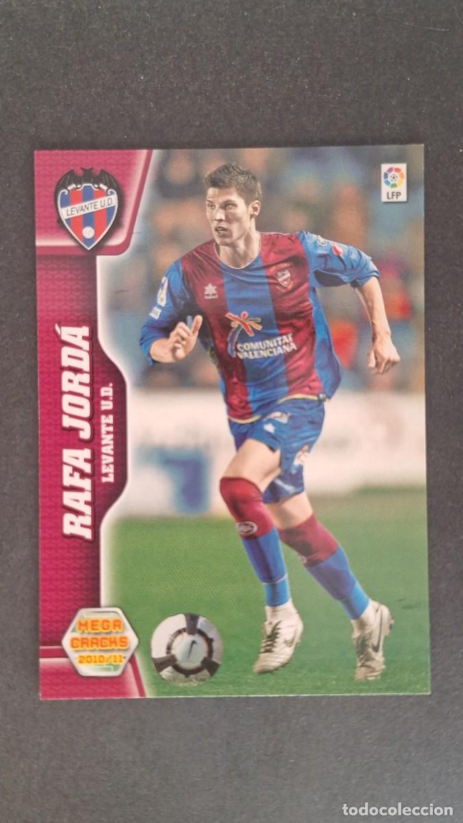 Cromos de Futebol: L1 RAFA JORDA LEVANTE U. D. 162 PANINI MEGACRACKS 2010 2011 10 11