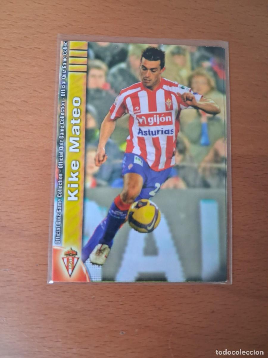 Cromos de Futebol: Mundicromo Official Quiz Game Collection 2009 2010 Real Sporting de Gijon 370 Kike Mateo