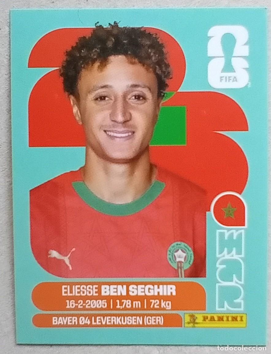 Cromos de Futebol: Figurina Panini 2026 Cromo World Cup Usa Mundial 2026 Eliesse Ben Seghir Morocco n MAR 12