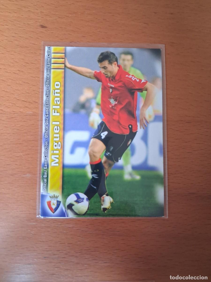 Cromos de Futebol: Mundicromo Official Quiz Game Collection 2009 2010 CA Osasuna 386 Miguel Fla&ntilde;o