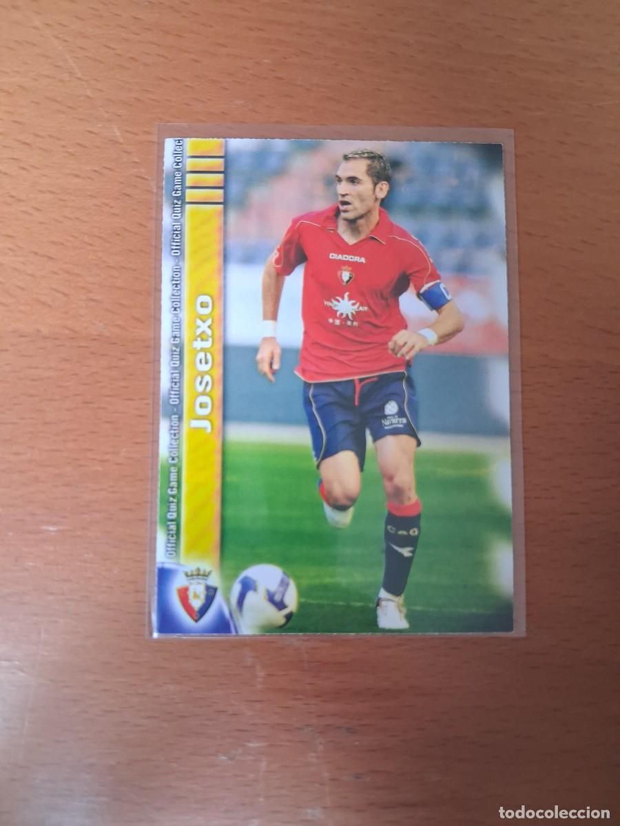 Cromos de Futebol: Mundicromo Official Quiz Game Collection 2009 2010 CA Osasuna 387 Josetxo