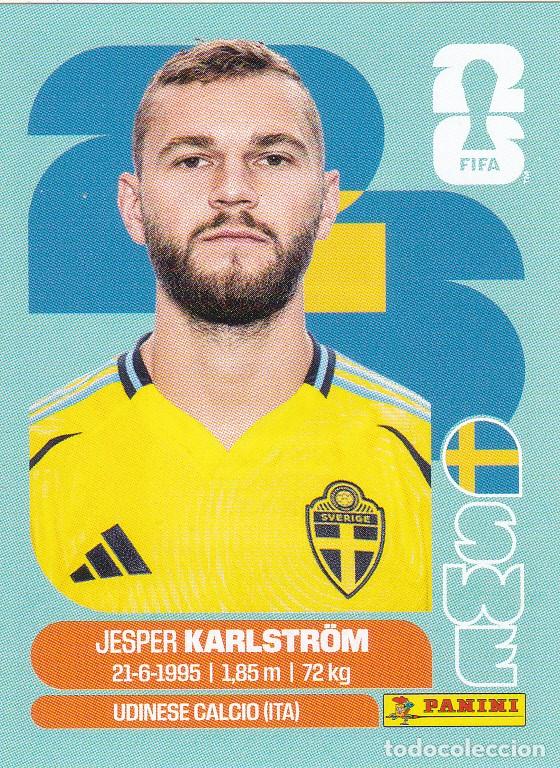 Cromos de Futebol: FIFA WORLD CUP 2026 * KARLSTR&Ouml;M N&ordm; 10 * DE SUECIA - NUEVO DE SOBRE (A-18)