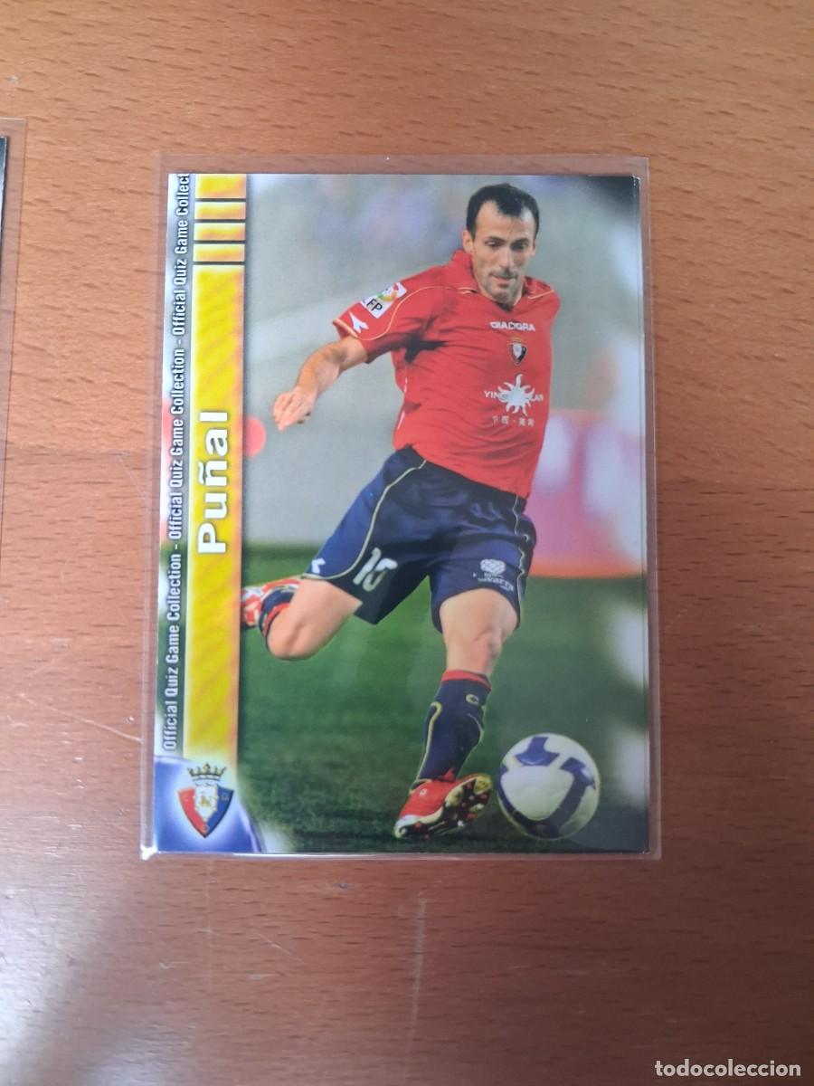 Figurine di Calcio: Mundicromo Official Quiz Game Collection 2009 2010 CA Osasuna 391 Pu&ntilde;al