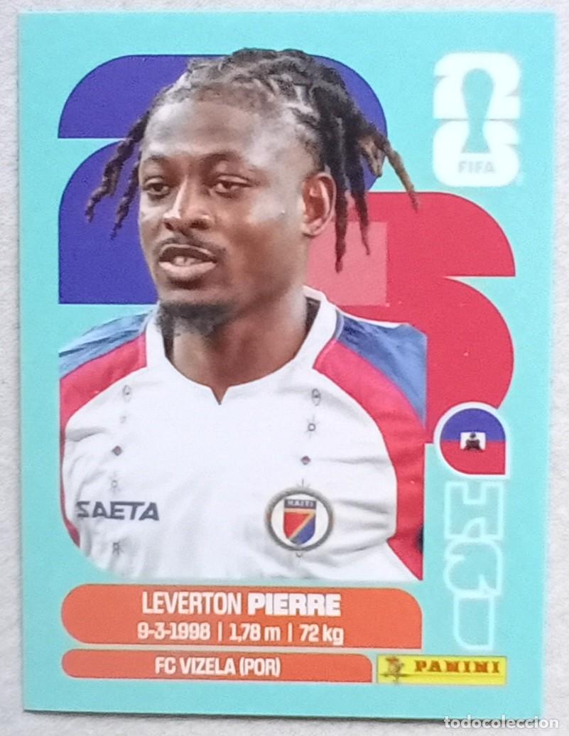 Figurine di Calcio: Figurina Panini 2026 Cromo World Cup Usa Mundial 2026 Leverton Pierre Haiti n HAI 10