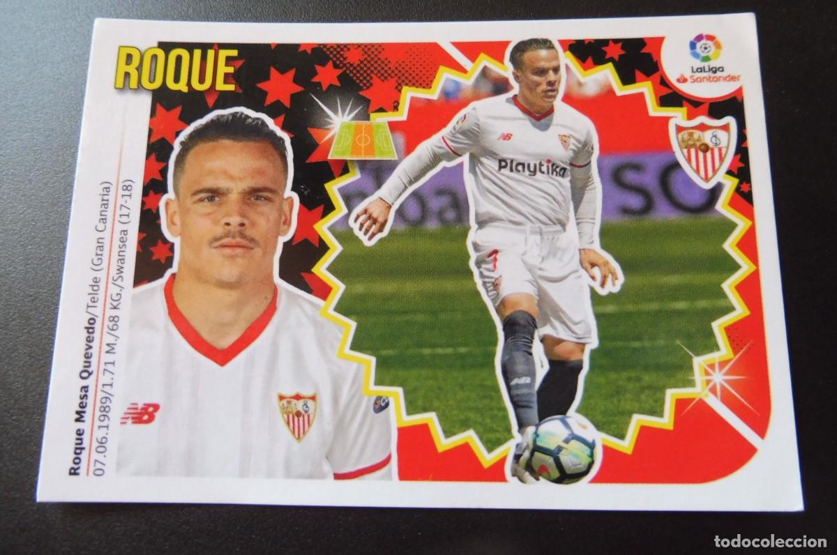 Cromos de Futebol: CROMO PANINI - LIGA SANTANDER 2018/19 ESTE - SEVILLA FC. N&Uacute;M 8 - ROQUE