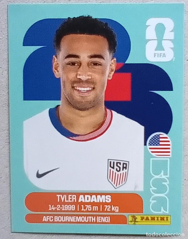 Cromos de f&uacute;tbol: Figurina Panini 2026 Cromo World Cup Usa Mundial 2026 Tyler Adams USA n USA 8