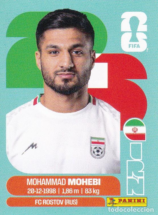 Cromos de Futebol: FIFA WORLD CUP 2026 * MOHEBI N&ordm; 16 * DE IRAN - NUEVO DE SOBRE (A-18)