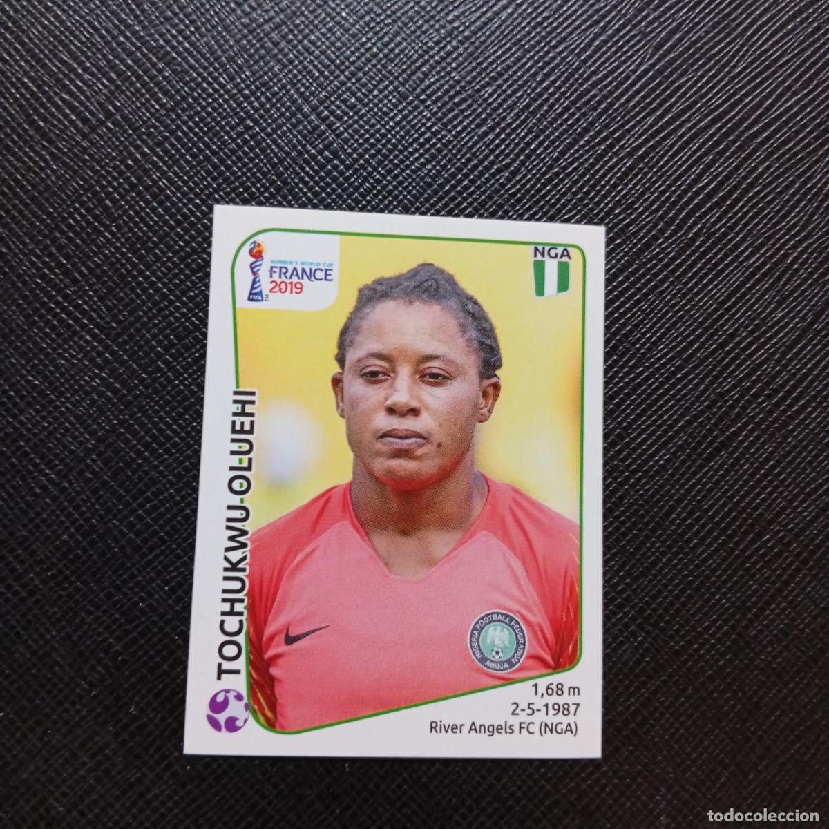 Cromos de Futebol: 83 TOCHUKWU OLUEHI NIGERIA PANINI FEMENINO WOMEN&acute;S MUNDIAL 2019 FRANCIA 19 - SIN PEGAR - A74 PG27