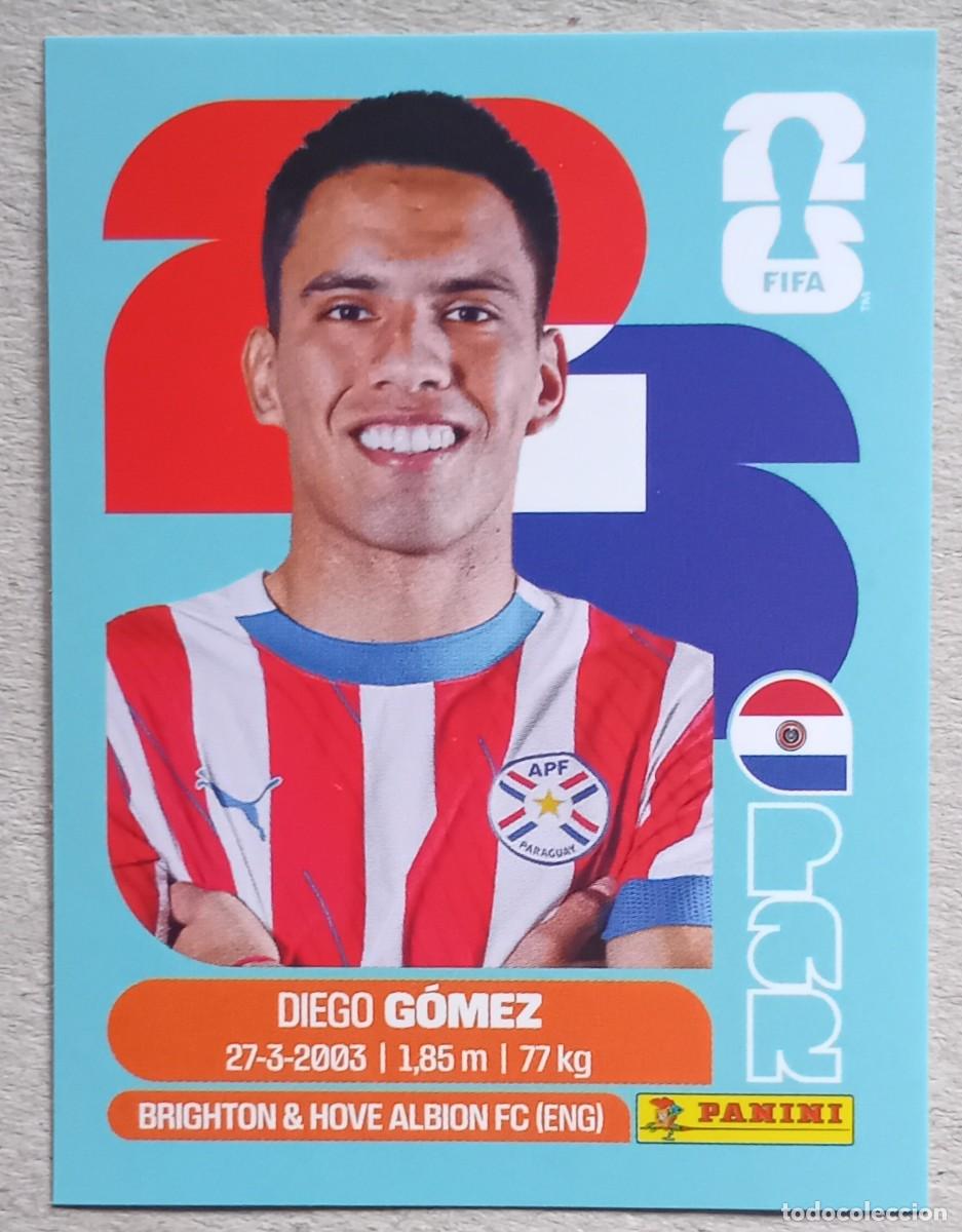 Cromos de Futebol: Figurina Panini 2026 Cromo World Cup Usa Mundial 2026 Diego G&oacute;mez Paraguay n PAR 10