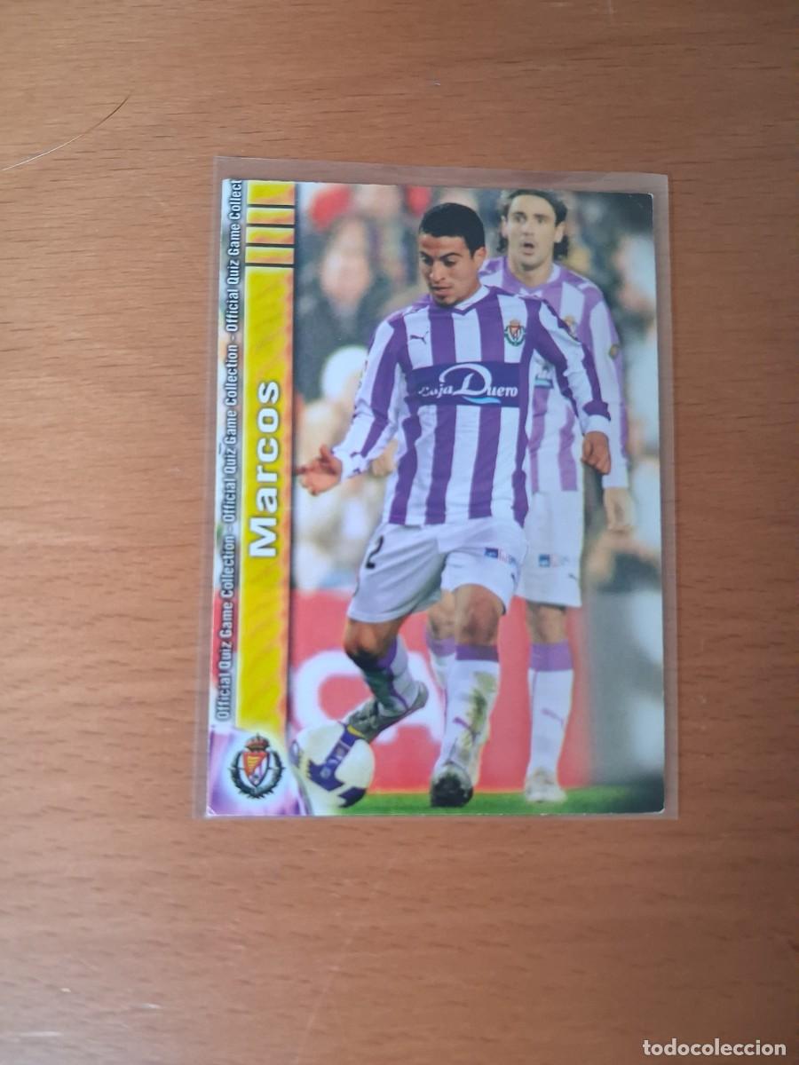 Cromos de Futebol: Mundicromo Official Quiz Game Collection 2009 2010 Real Valladolid 411 Marcos