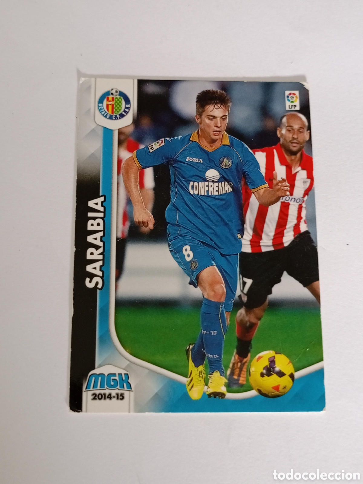 Fu&szlig;ball-Sticker: SARABIA #194 GETAFE CF - PANINI MEGACRACKS LA LIGA 2014 2015 - MGK 14 15 CROMO FUTBOL