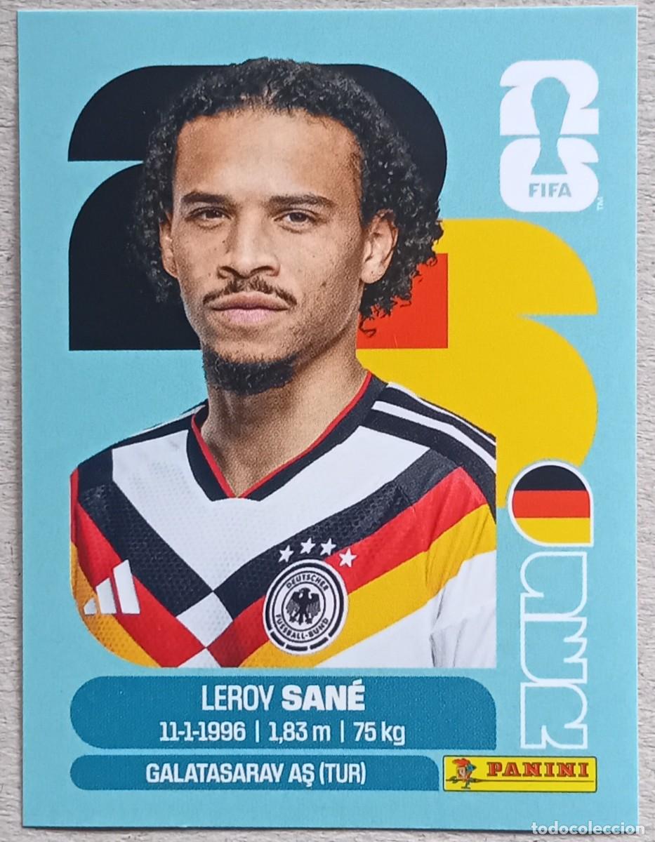Cromos de Futebol: Figurina Panini 2026 Cromo World Cup Usa Mundial 2026 Leroy San&eacute; Germany n GER 18
