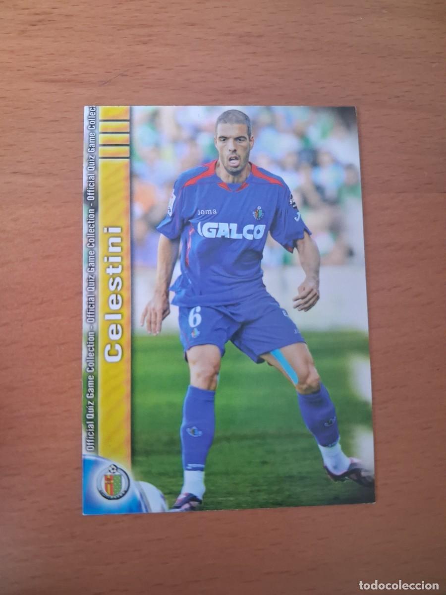 Cromos de Futebol: Mundicromo Official Quiz Game Collection 2009 2010 Getafe CF 445 Celestini