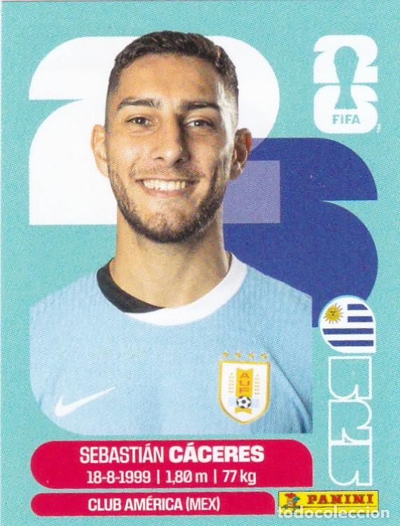 Cromos de Futebol: FIFA WORLD CUP 2026 * C&Auml;CERES N&ordm; 6 * DE URUGUAY - NUEVO DE SOBRE (A-18)