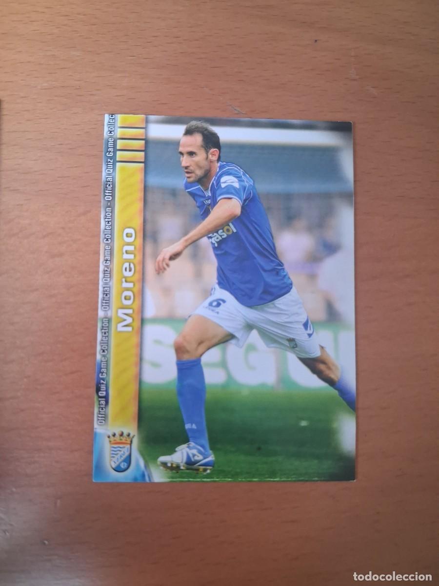 Cromos de Futebol: Mundicromo Official Quiz Game Collection 2009 2010 Xerez CD 472 Moreno
