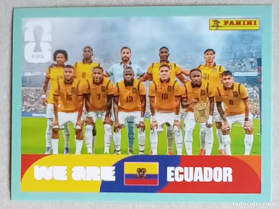 Cromos de Futebol: Figurina Panini 2026 Cromo World Cup Usa Mundial 2026 squadra alineaci&oacute;n team Ecuador n ECU 13