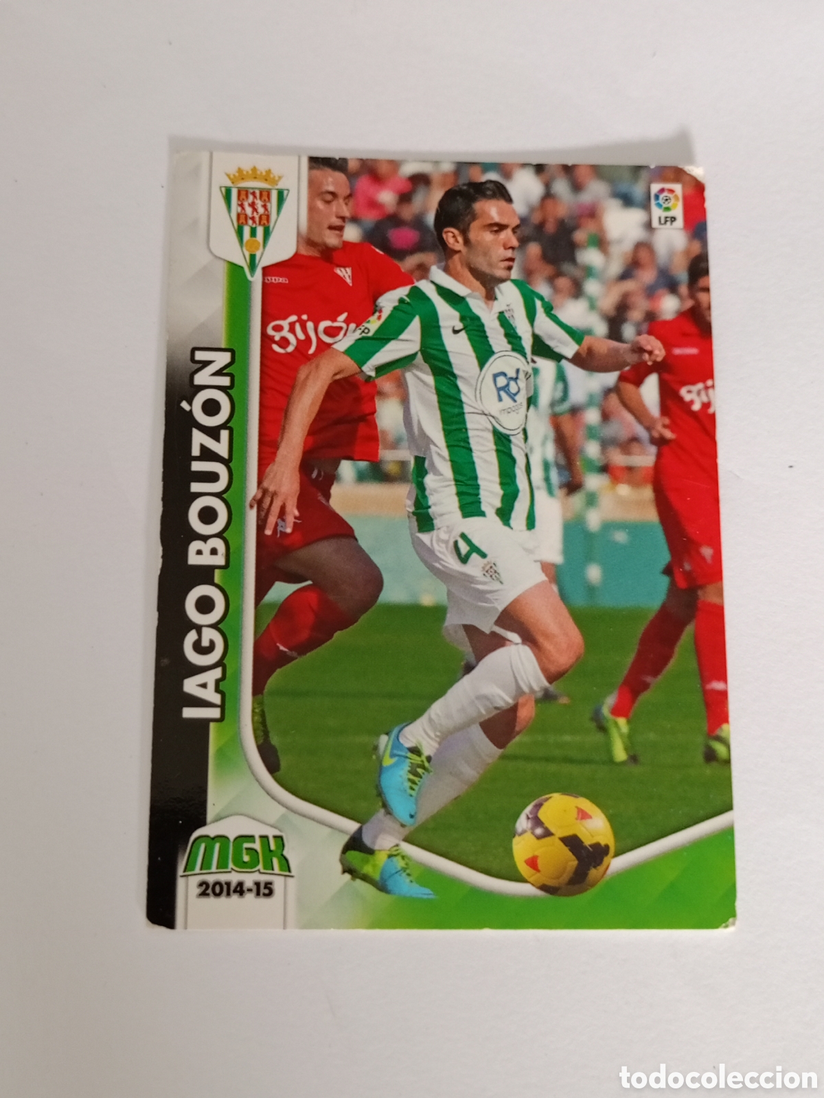 Cromos de Futebol: CROMO FUTBOL MEGACRACKS LIGA 14 15 PANINI 2014 2015 MEGA CRACKS CORDOBA CF 94 IAGO BOUZON