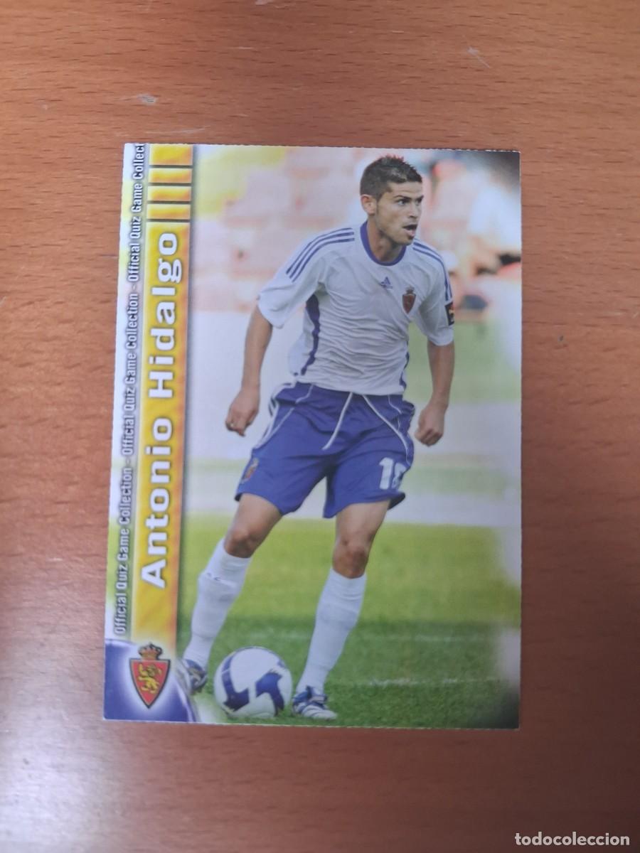 Cromos de F&uacute;tbol: Mundicromo Official Quiz Game Collection 2009 2010 Real Zaragoza 497 Antonio Hidalgo