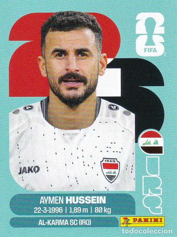 Figurine di Calcio: FIFA WORLD CUP 2026 * HUSSEIN N&ordm; 19 * DE IRAK - NUEVO DE SOBRE (A-18)