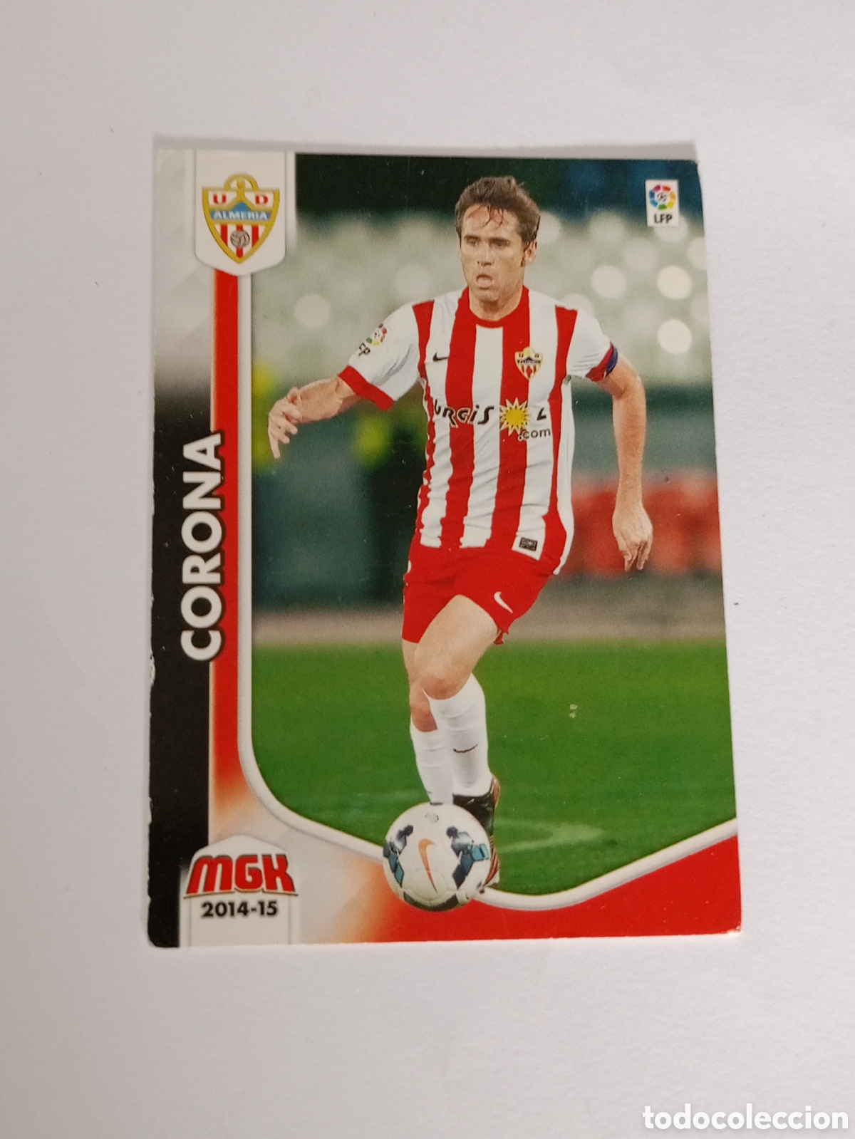 Figurine di Calcio: Cromo MGK 2014/2015 14 15 - ALMER&Iacute;A - CORONA 12