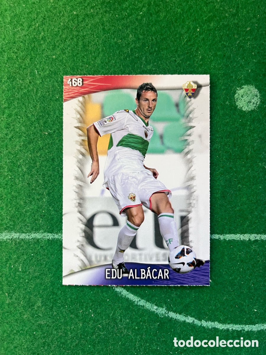Figurine di Calcio: 468 EDU ALB&Aacute;CAR ELCHE LAS FICHAS DE LA LIGA 2013 2014 MUNDICROMO