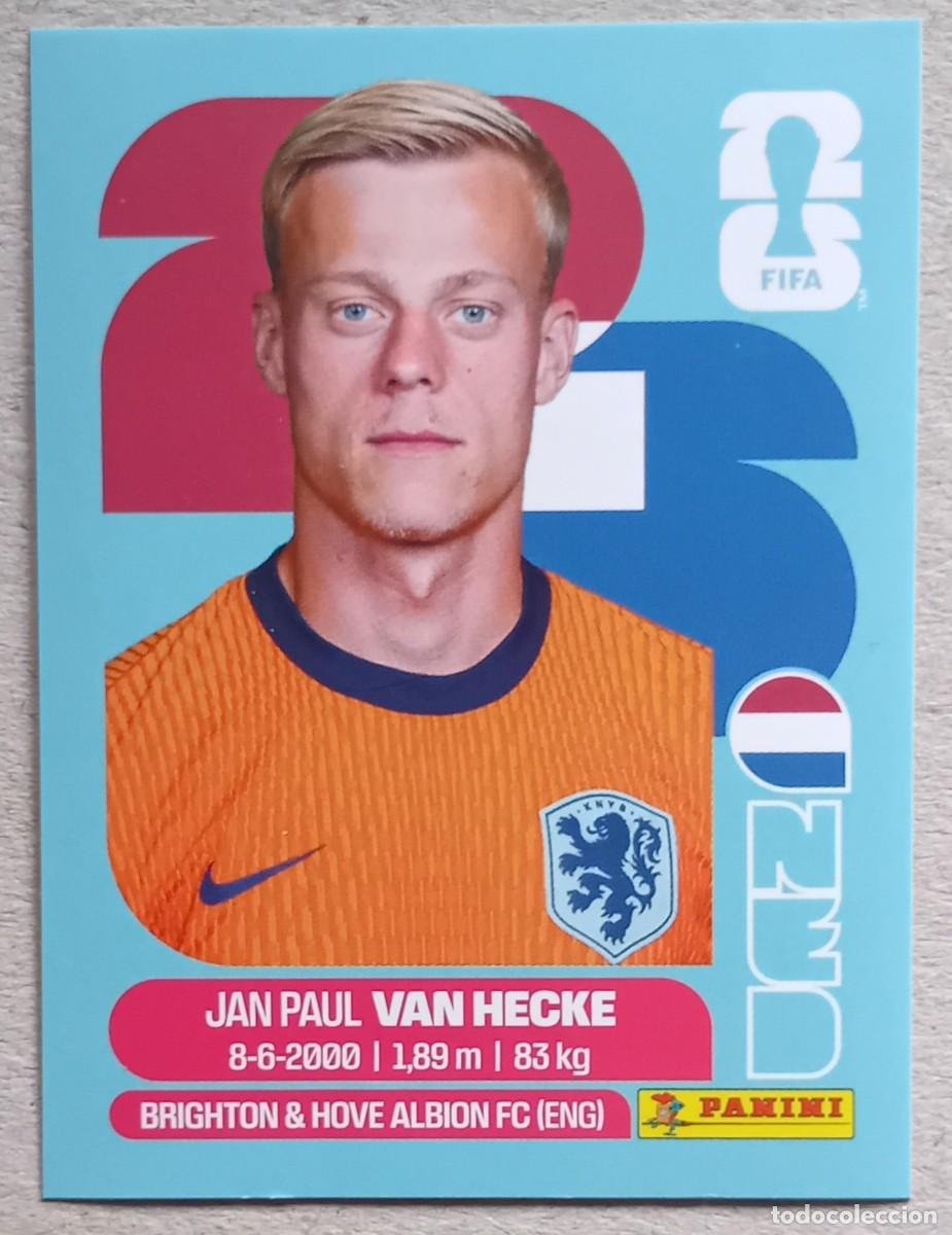 Fu&szlig;ball-Sticker: Figurina Panini 2026 Cromo World Cup Usa Mundial 2026 Jan Paul Van Hecke Netherlands n NED 9