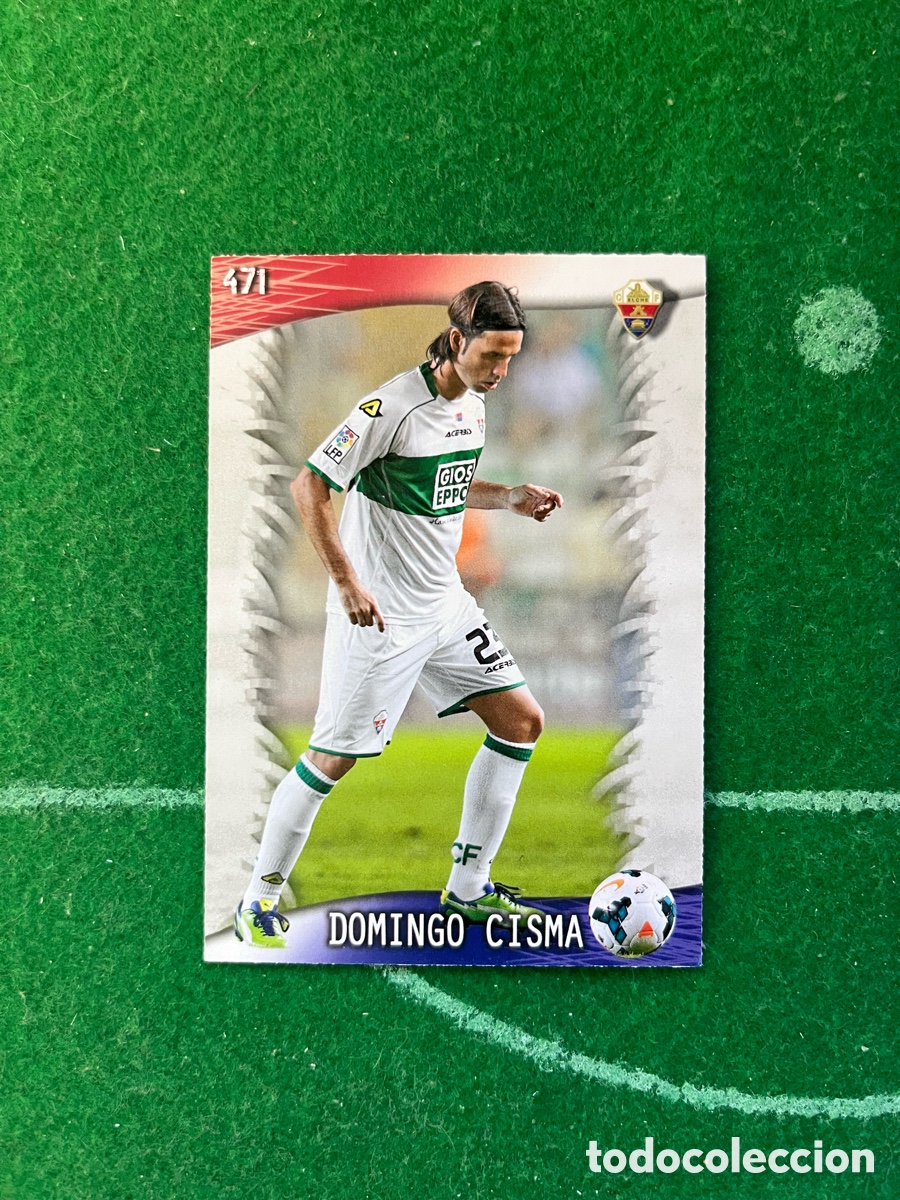 Fu&szlig;ball-Sticker: 471 DOMINGO CISMA ELCHE LAS FICHAS DE LA LIGA 2013 2014 MUNDICROMO