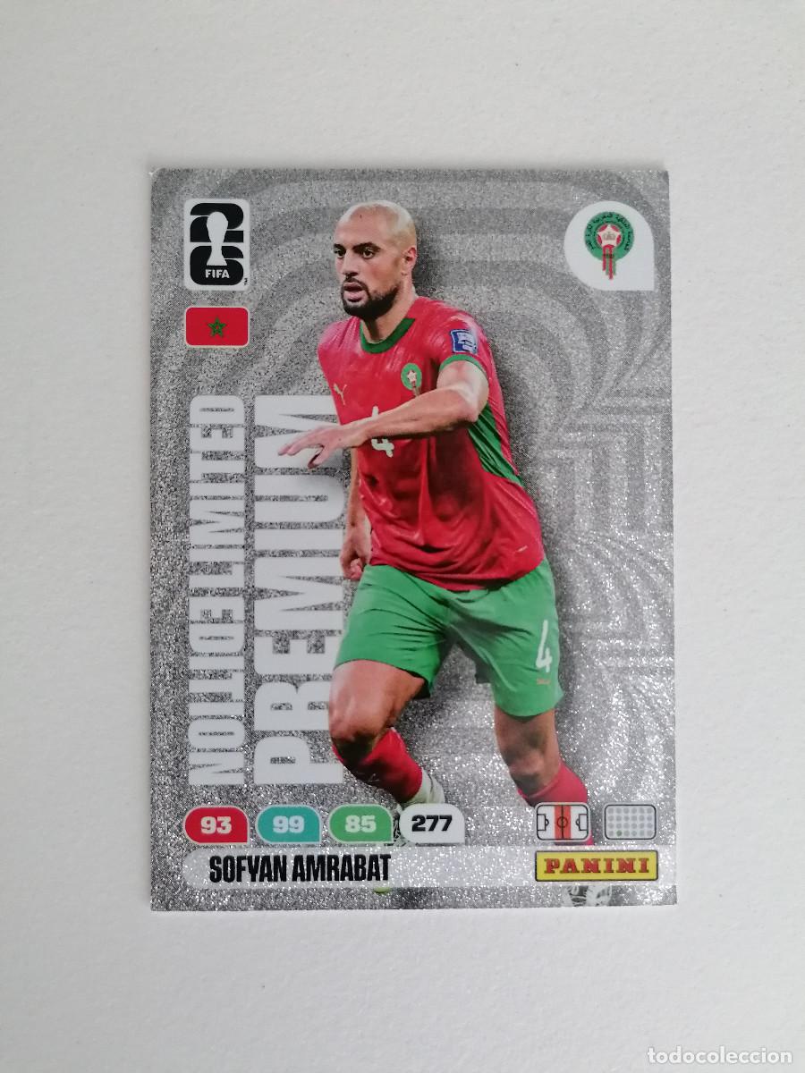 Fu&szlig;ball-Sticker: SOFYAN AMRABAT World Cup 2026 Adrenalyn XL Panini PREMIUM LIMITED EDITION