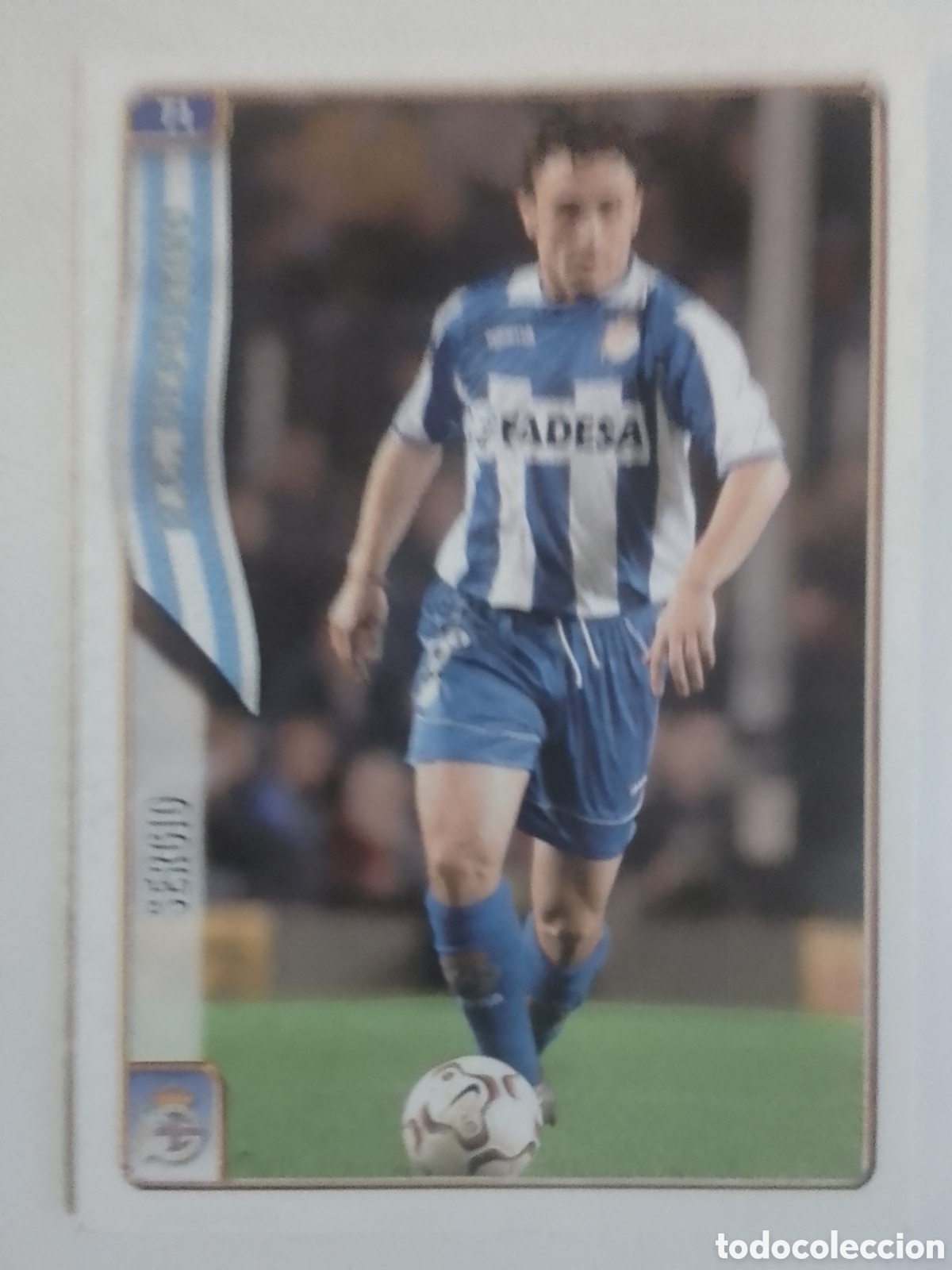 Fu&szlig;ball-Sticker: Mundicromo 2005 n&deg; 71 Sergio &bull; Deportivo.