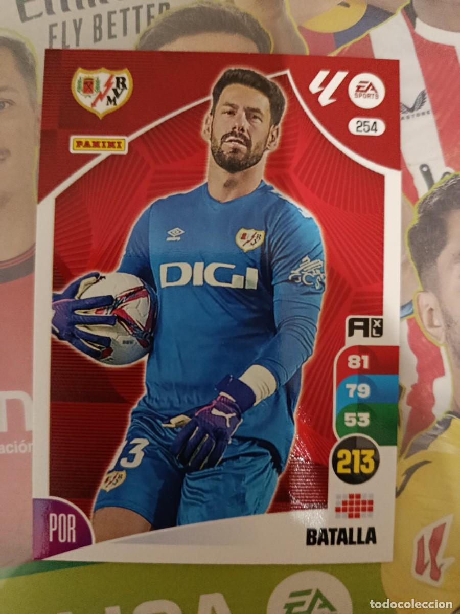 Cromos de F&uacute;tbol: Adrenalyn 24/25. 254. Batalla. Rayo Vallecano.