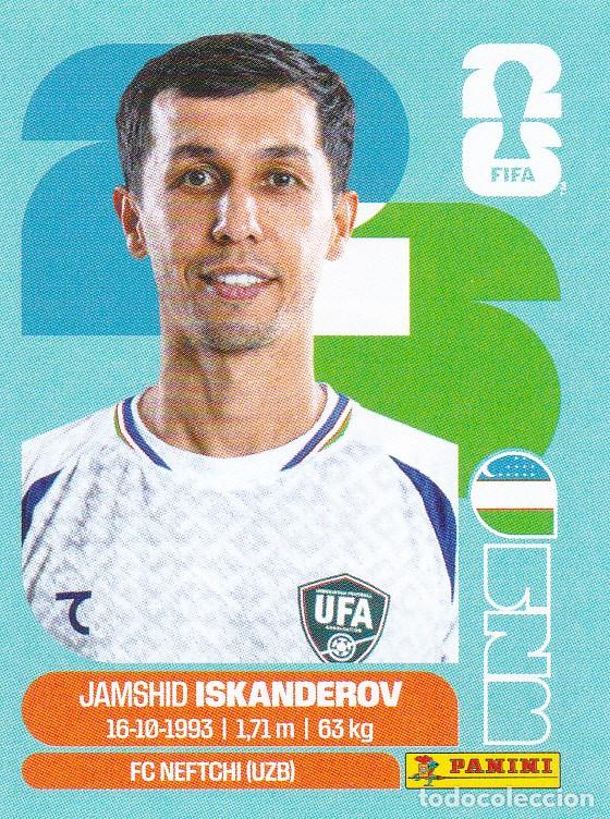 Fu&szlig;ball-Sticker: FIFA WORLD CUP 2026 * ISKANDEROV N&ordm; 12 * DE UZBEKUTAN - NUEVO DE SOBRE (A-18)