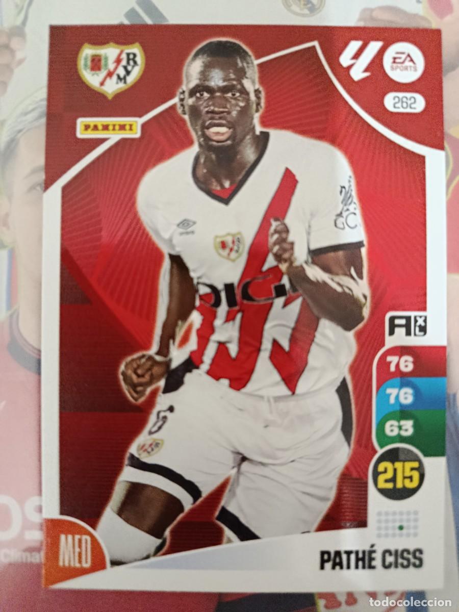 Cromos de F&uacute;tbol: Adrenalyn 24/25. 262. Path&eacute; Ciss. Rayo Vallecano.