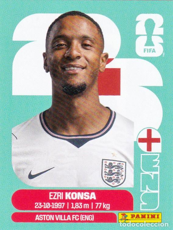 Cromos de Futebol: FIFA WORLD CUP 2026 * EZRI KONSA N&ordm; 5 * DE INGLATERRA - NUEVO DE SOBRE (A-18)
