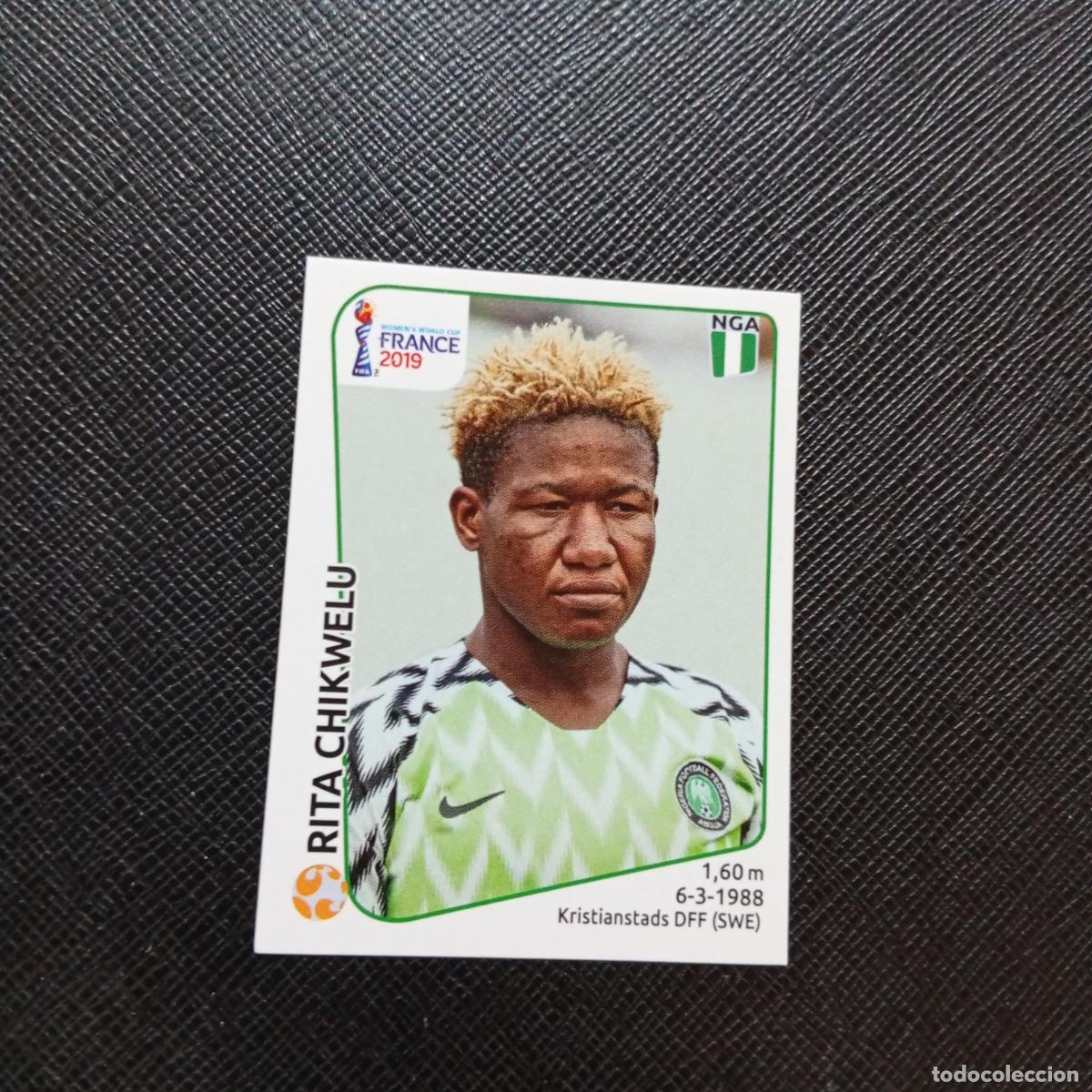 Cromos de Futebol: 91 RITA CHIKWELU NIGERIA PANINI FEMENINO WOMEN&acute;S MUNDIAL 2019 FRANCIA 19 - SIN PEGAR - A74 PG28