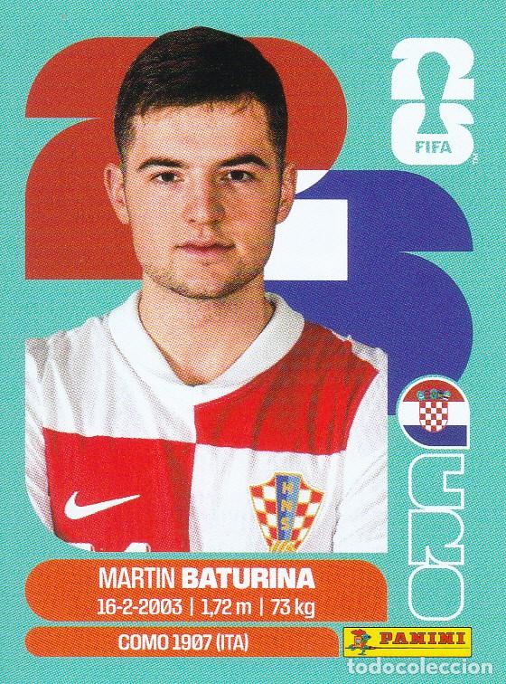 Cromos de Futebol: FIFA WORLD CUP 2026 * BATURINA N&ordm; 11 * DE CROACIA - NUEVO DE SOBRE (A-18)