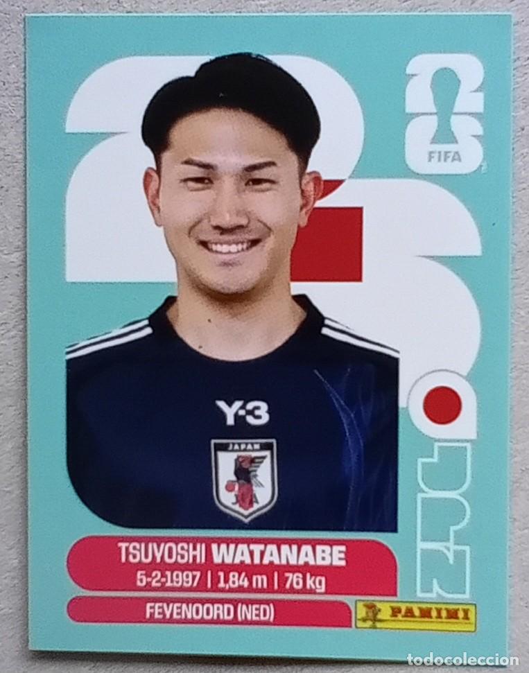 Fu&szlig;ball-Sticker: Figurina Panini 2026 Cromo World Cup Usa Mundial 2026 Tsuyoshi Watanabe Japan n JPN 7